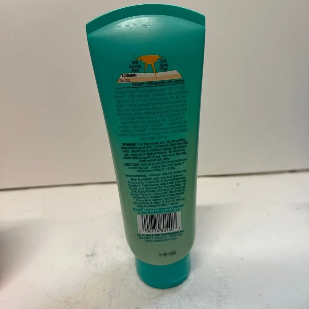 Ocean Potion Anti Aging Sunblock SPF 15 Ultra Light 8 OZ